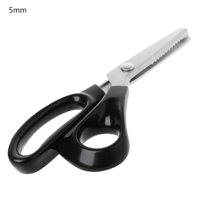 23,5 cm Zick zack NäHenne Geschnitten Schneiderei Schneider Scher Pinkeln Schere Leder Handwerk: 5mm