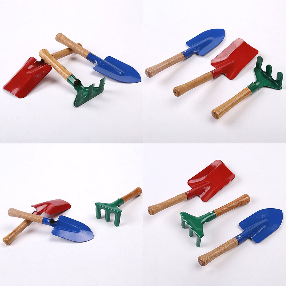 Three-piece Set Gardening Tools Mini Small Shovel Gardening Small Rake