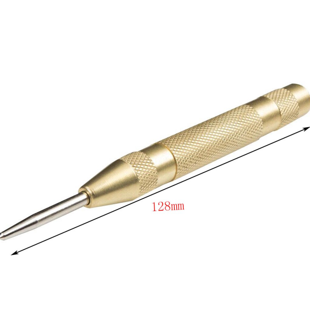Punzón de centro automático, herramientas de carpintería, marcador de abolladura ajustable, herramienta de perforación de carpintería: 6