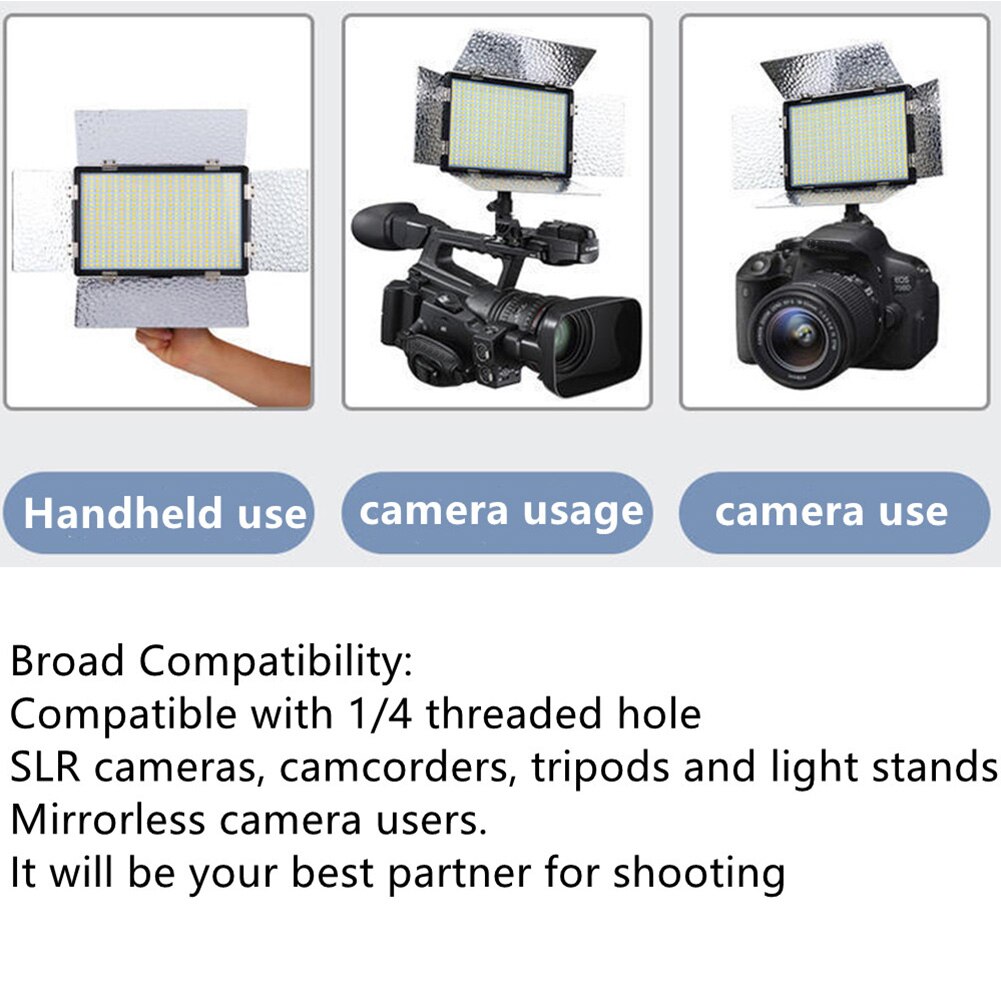 Panneau d&#39;éclairage LED 520 3000-5500K pour photographie et vidéo, lampe de remplissage pour Studio Photo