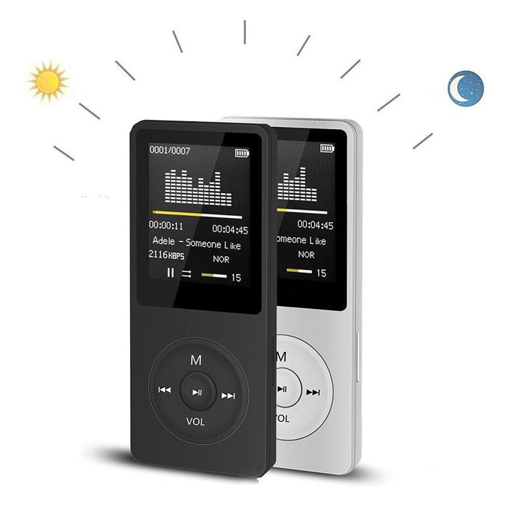 Style Portable 1.8" LCD MP3 MP4 Music Video Media Player Screen Radio Sound Recorder TF Card MP4 Music Player Video