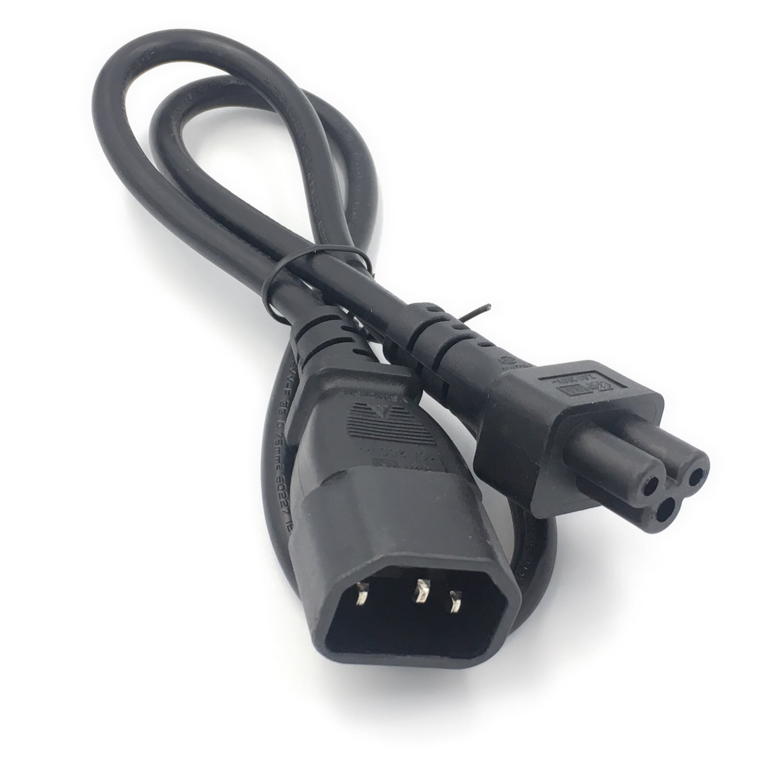 Universal Power Adapter IEC 320 C14 to C5 Adapter Converter C5 to C14 AC Power Cable 3 Pin IEC320 C14 Connector