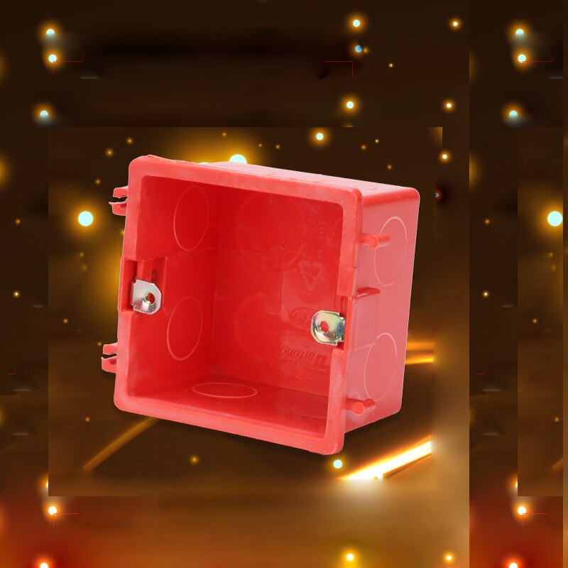 Decorating Junction Box Type 86 Splicing Cassette Hiding Stash Junction Box Wall Switch Socket Bottom Box Universal
