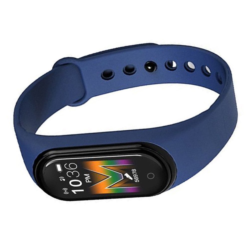 Smartwatch M5 - OLED Display - Heart Rate & Blood Pressure Monitor - Activity Tracker - Unisex Adult
