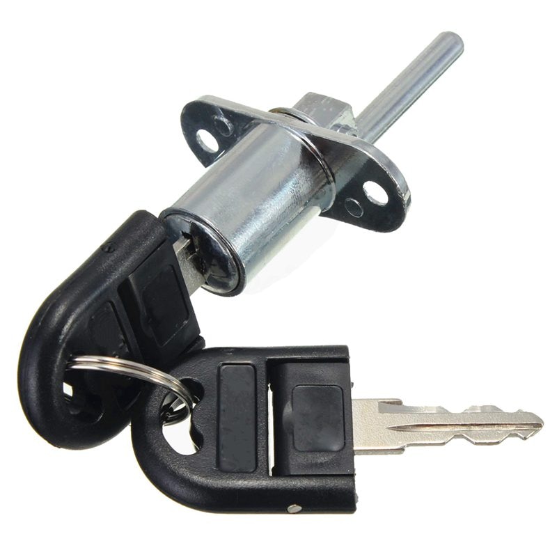 Zinklegering Computer Bureau Kabinet Mailbox Ladekast Locker Cam Slot Met Sleutels, Zilver