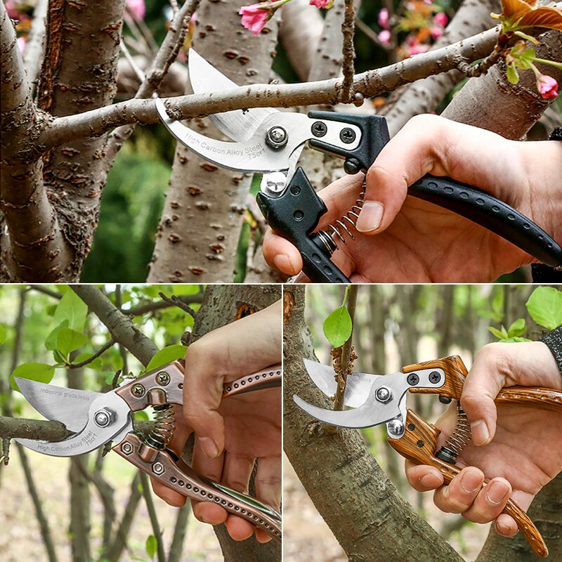 Dtbd haver saks podning værktøj frugttræ beskæresaks bonsai beskæresaks havesaks havearbejde sekatører let beskæresaks
