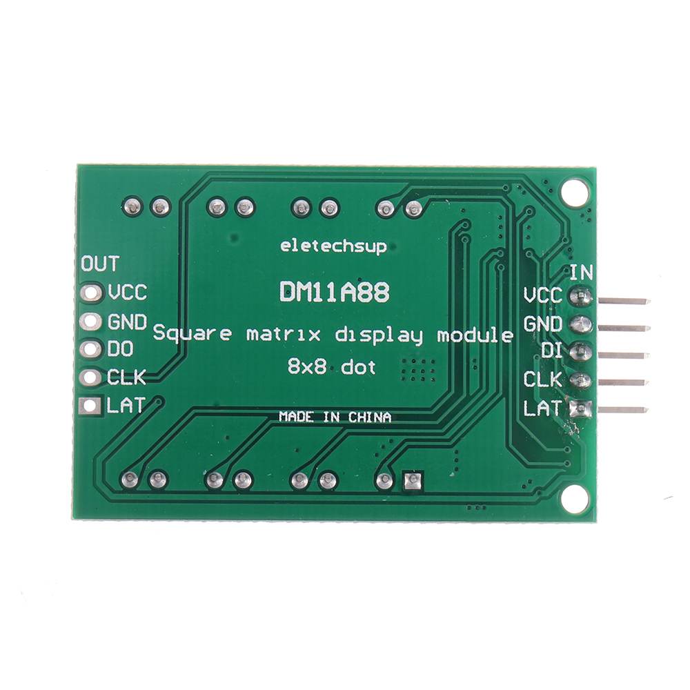 3.0mm 8x8 Red LED Dot Display Module DM11A88 Square-Matrix UNO MEGA2560 DUE Raspberry Pi Geekcreit for Arduino