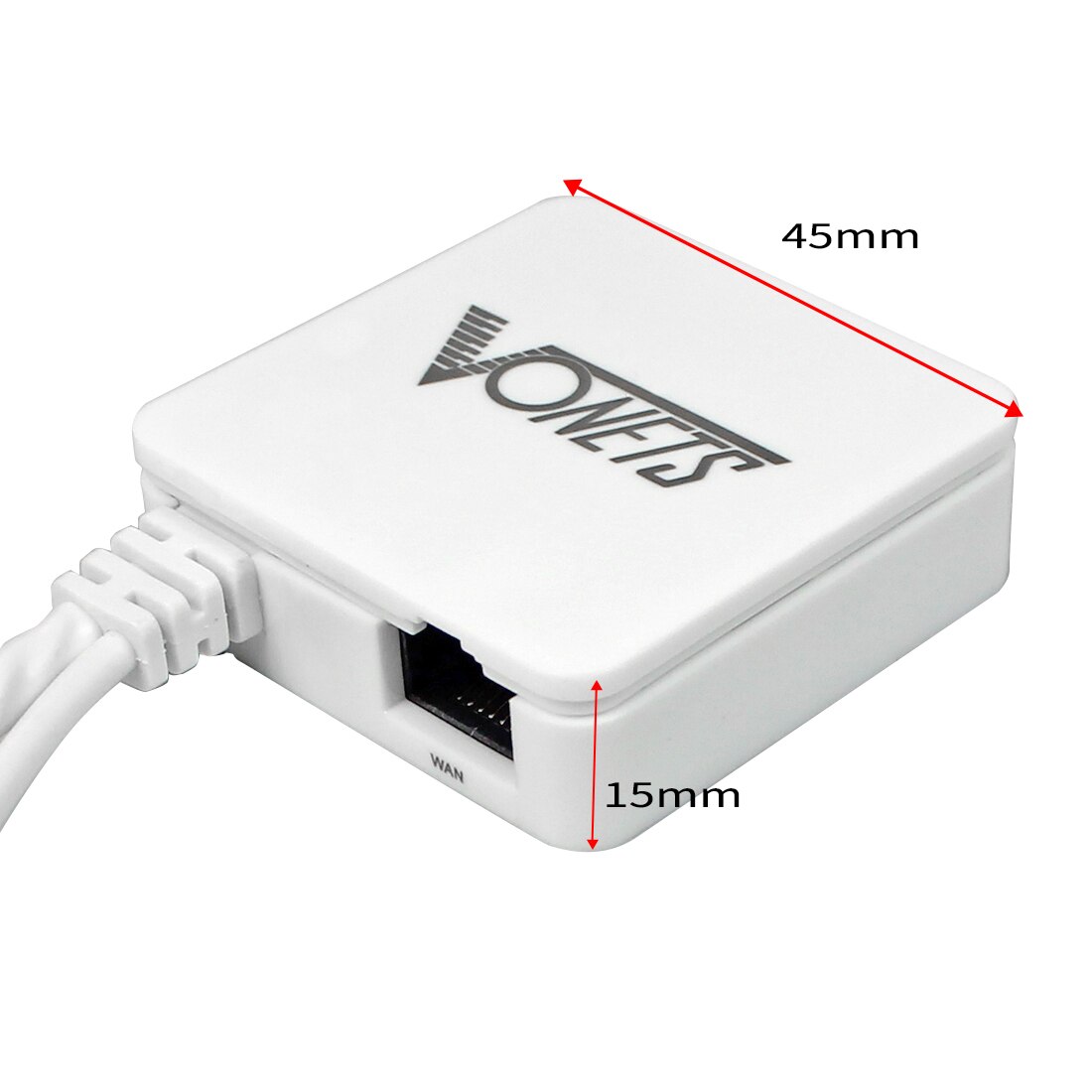 Q15184 Vonets VAR11N-300 Mini WiFi kabellos Vernetzung Router &Ampere; Brücke Router Wifi Verstärker 300Mbps Wifi Signal Stabile