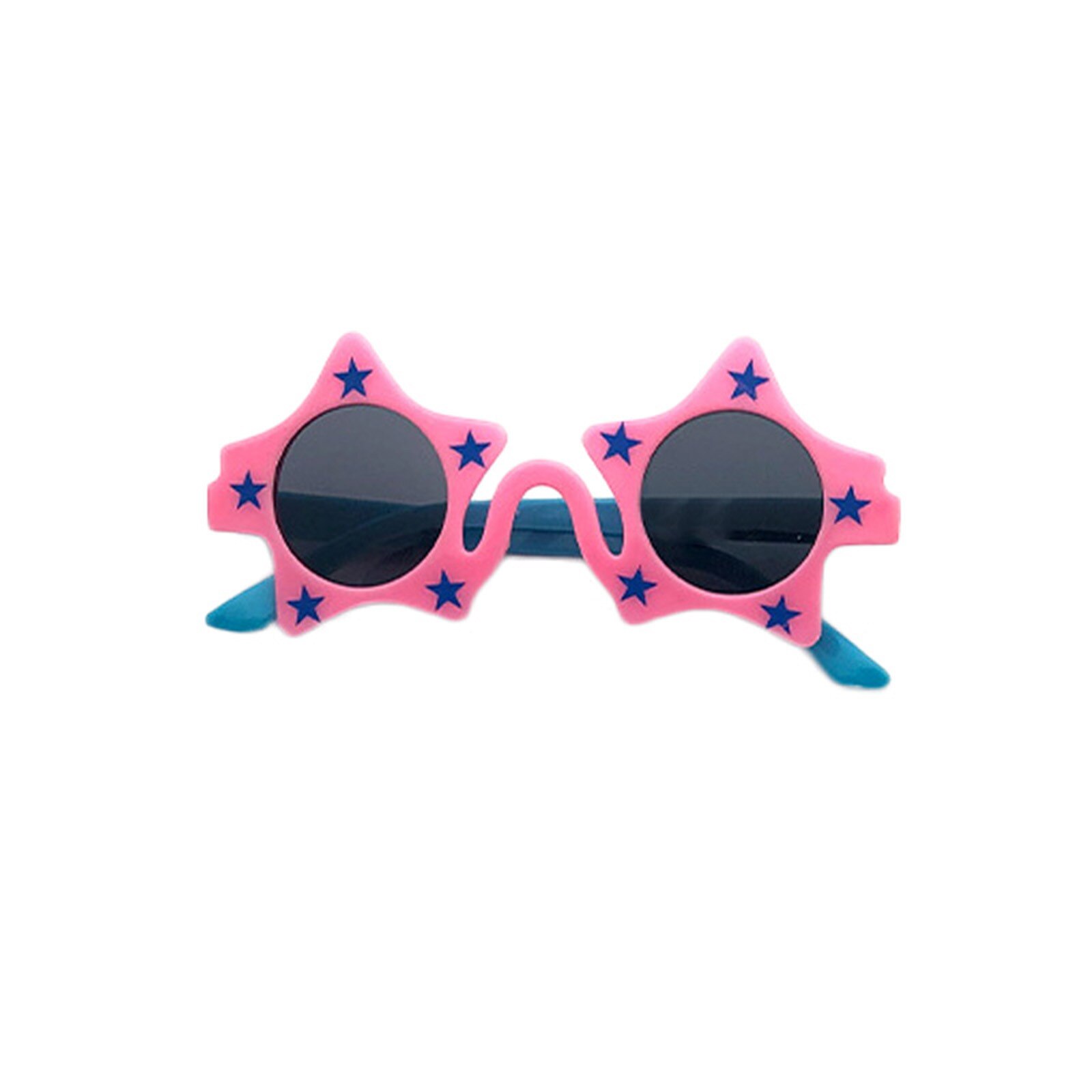 Occhiali da sole per bambini specchio riflettente colorato bambino bambini Baby Boy Girl Star occhiali da sole colorati carini occhiali da sole decorati #4: C