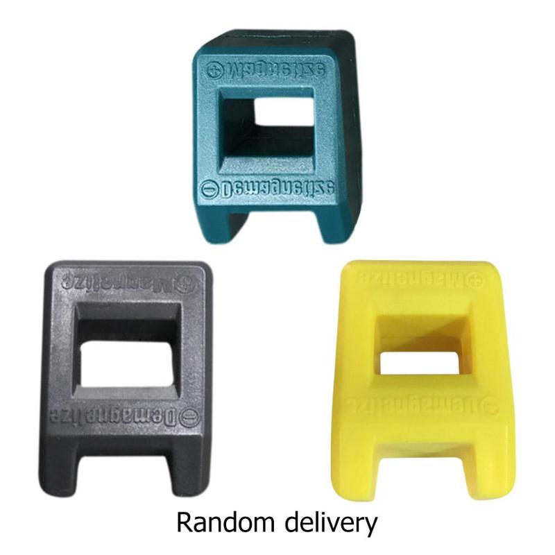 Magnetizador desmagnetizador 2 en 1 magnetizador desmagnetizador herramienta destornillador Banco Bits Gadget práctico controlador magnetizado rápido magnético