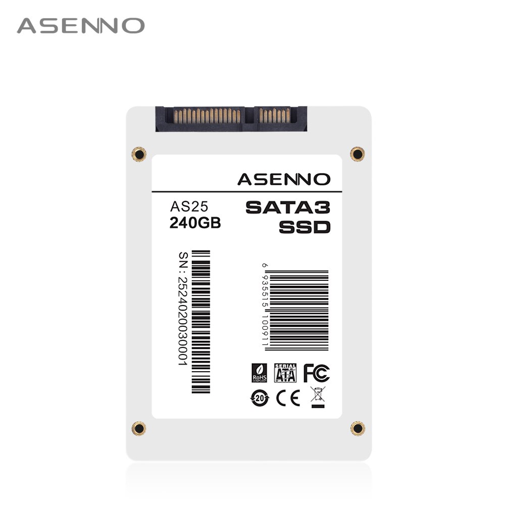 Asenno ssd hdd SATA 120GB 128GB ssd 240GB 480GB 1TB 2TB 256GB 512GB 2.5 hd Internal Solid State Drive SSD Disk for Desktop