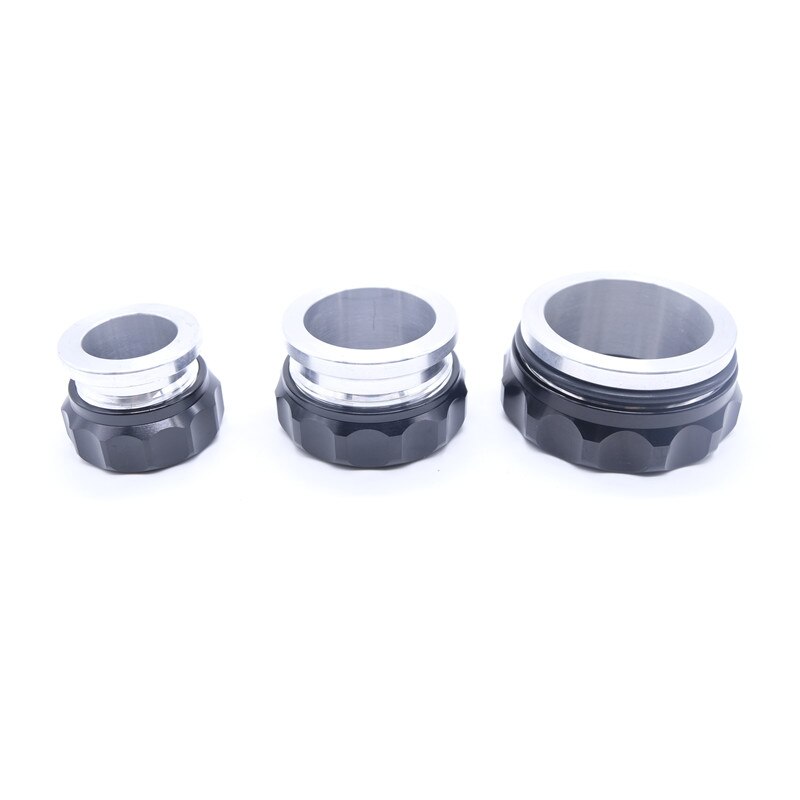 Universal OD 1" ,2" ,2.5" Aluminum Weld Bung And Cap Fuel Surge Tank Cap Oil Water Tank &amp; Radiator &amp; Coolant Reservoir Caps