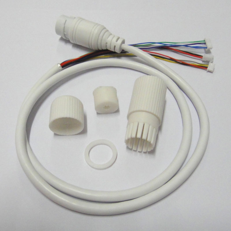 Wasserdichte POE LAN kabel für CCTV IP kamera bord modul mit nasser anschluss RJ45, Einzelnen Status LED