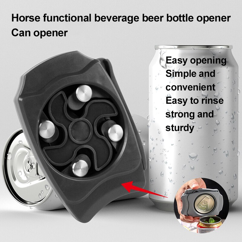 Openers Go Swing Topless Beer Can Opener Beer Bottle Top Drafter- Multifunction Tool Can Opener Kitchen Opener