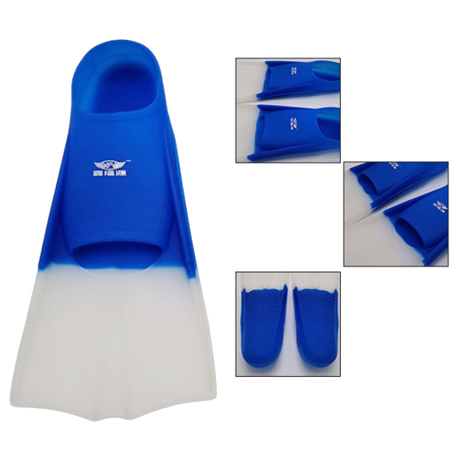 Zwembad Vinnen Voet Vinnen Zwemmen Vinnen Mermaid Tail Duiken Flippers Dompelpompen Snorkelen Volwassen/Kind Flexibele Comfort Draagbare