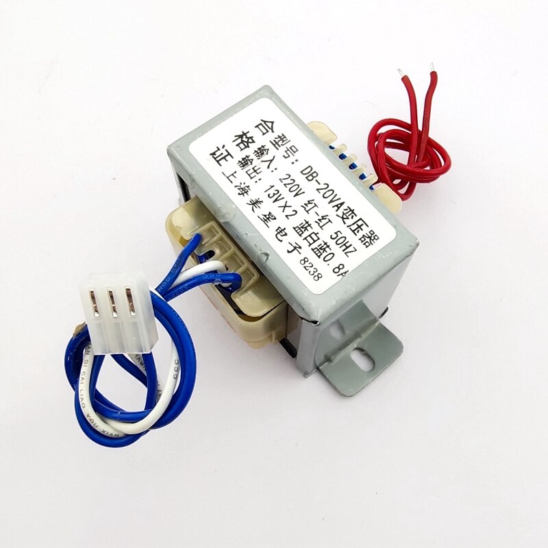 Muuntajat tyyppi muuntaja 220v to 13v*2 double 13v 0.8a power 20w täyskuparinen tehovahvistin muuntaja