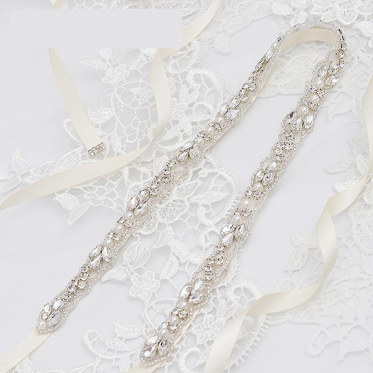 Kristallen riem, trouwriemen, bling bling, luxe strass riem, parel riem, jurk accessoires: Splinter
