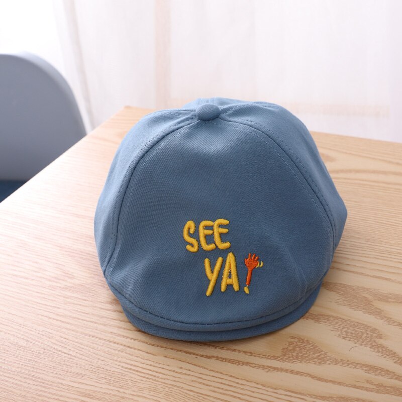 Baby Cap for Boys Cotton Infant Beret Cap Kids Hat Toddler Baby Boy Accessories