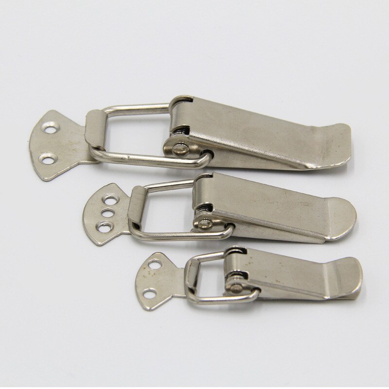 Spring Loaded Suitcase Chest Tool Box Locking Toggle Latch Hasp Lock Hardware ,Safe Convenient Locksmith Tool