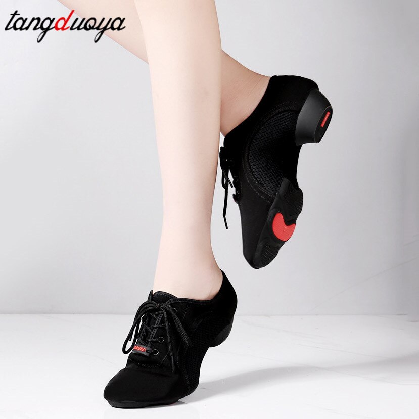 Zapatillas de baile de Interior para mujer, zapatos de baile de salón al aire libre, zapatos de baile latino modernos para salsa, oxford