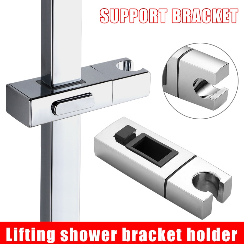 Baderom dusjhode holder brakett stativ justerbart tilbehør for baderoms skyvestang baderomsarmatur