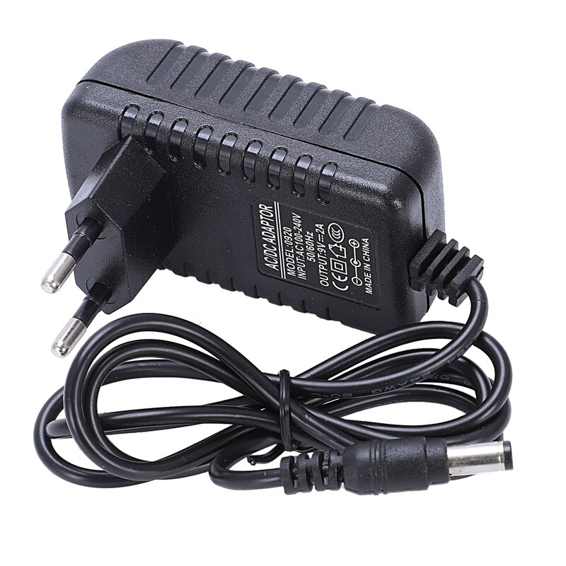 Ca 100-240V A DC 9V 2A adaptateur convertisseur chargeur d'alimentation (prise ue)