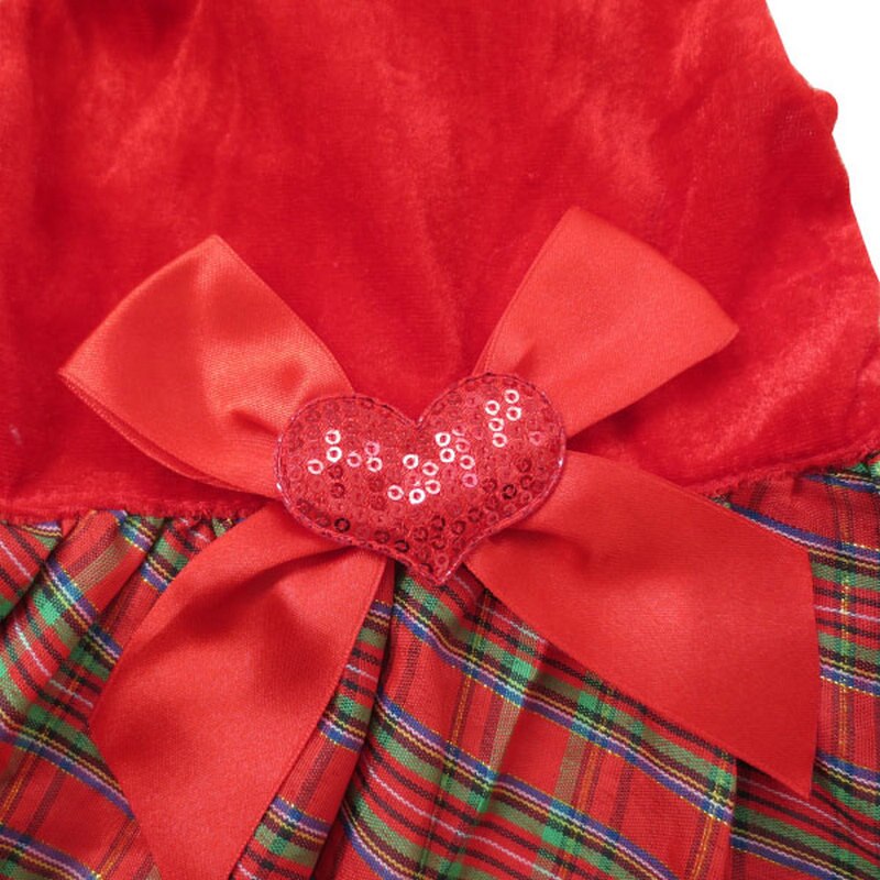 Søde bowknot strikkede kæledyrstøj til hund hætteklædte kjoler frakker jakker - rød xs lille medium stor