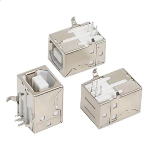 Connecteur de prise femelle USB B G45 pour Interface de données d'imprimante, 50 à 10 pièces