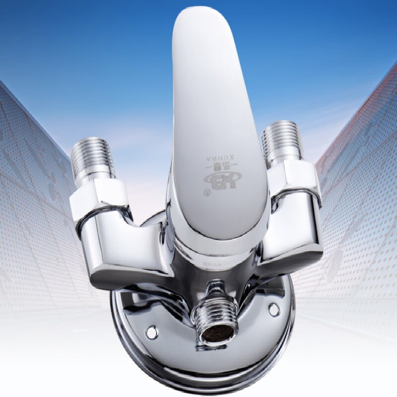 Pure copper Open bathtub faucet bath faucet water mixer bath tub faucets bath taps fit Water pipes outside the wall