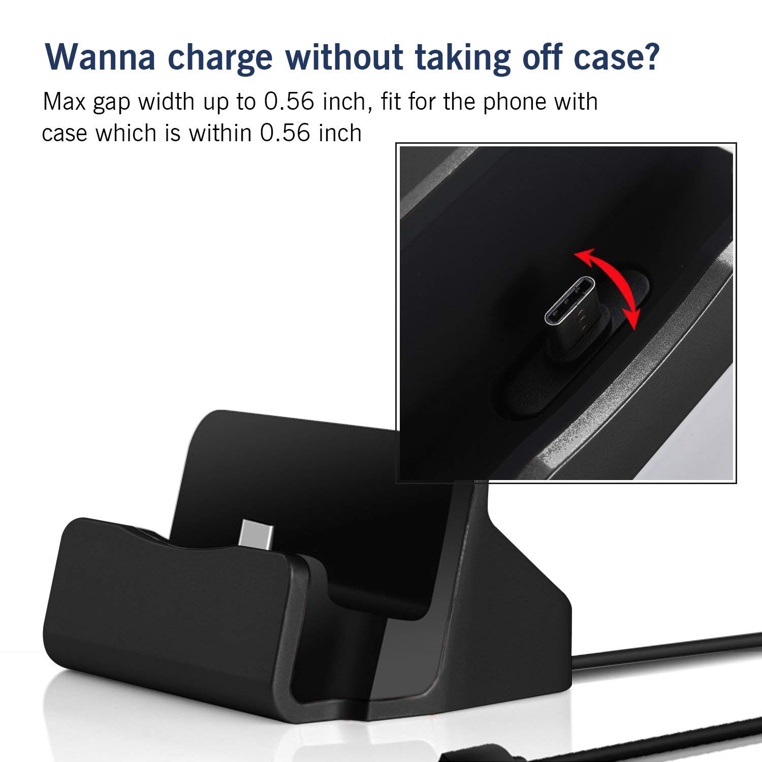 Station de charge USB Type C 3.0, pour Lg G6 Motorola Moto Z Z2 Z3 Play G5 G6 Plus Umidigi Z2 S2 A1 Pro, chargeur