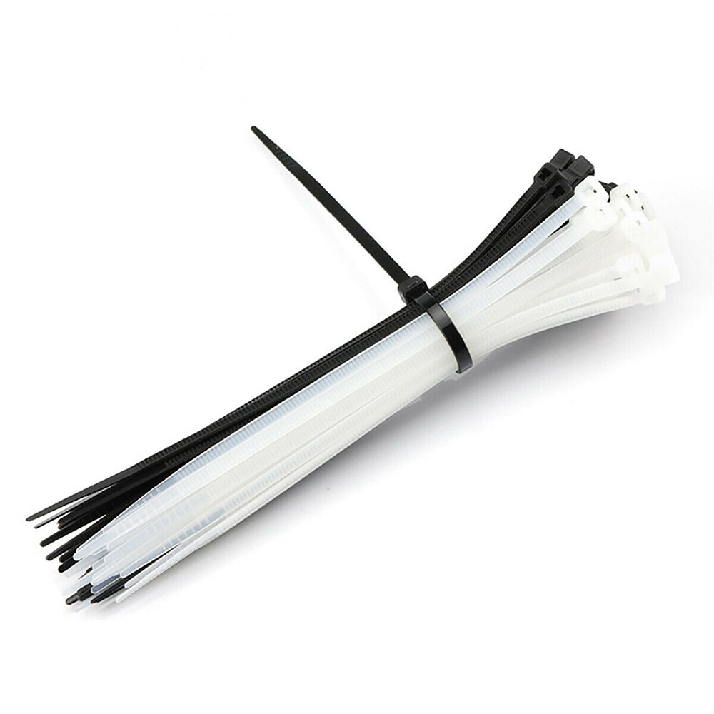 3*60mm/3*80mm nylon kabelbinder wit zwart 2.5mm breed zelfsluitende kabelbinder kabelbinder kabel diverse specificaties