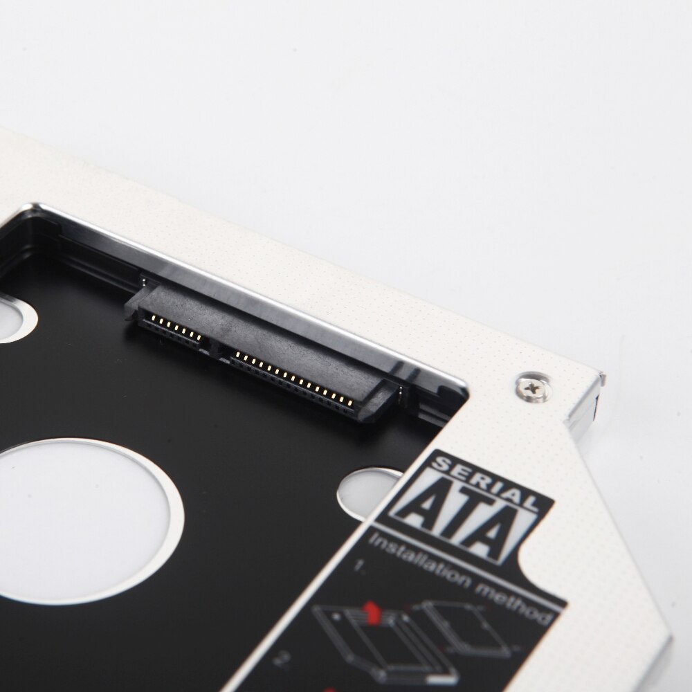 9.5mm 2nd HDD SSD Hard Drive Optical bay Caddy Frame Adapter for Dell Inspiron 15 5000 5100 5555 5558 5559 3521 3558 3576 5570