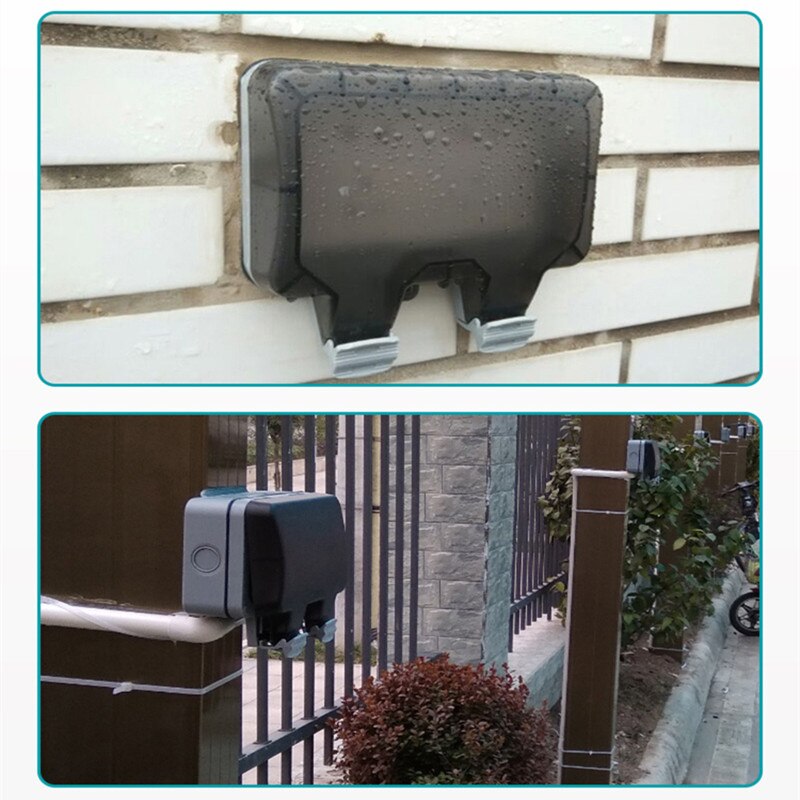 IP66 Outdoor weatherproof box for socket waterproof Protected against Splashing Water