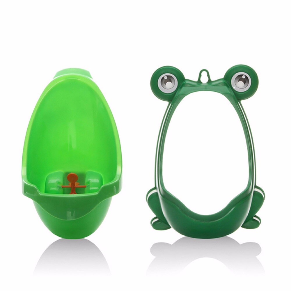 Pot D'apprentissage Grenouille Pour Garçon - Urinoir Mural Avec Ventouse, Cible Amusante, Facile à Nettoyer