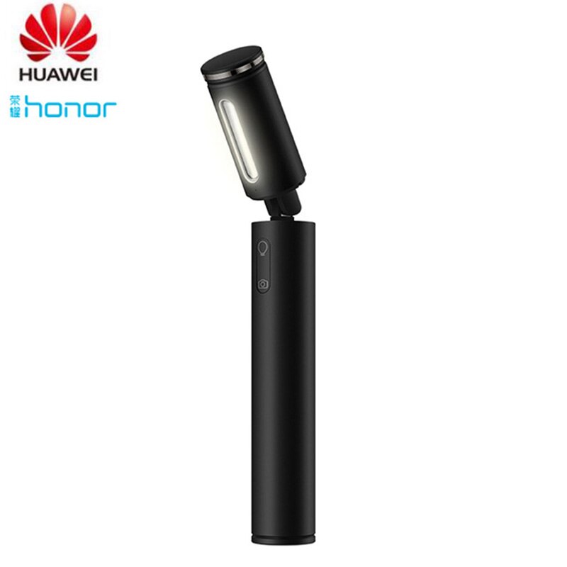 Originele Huawei Honor Vullen Licht Selfie Stick met LED Licht Bluetooth Zaklamp en Tafellamp Draadloze Monopod