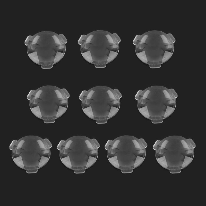 10pcs Lenticular Biconvex Lens 3D Virtual VR Glasses Lens Magnifier Convex Lens: 34mm