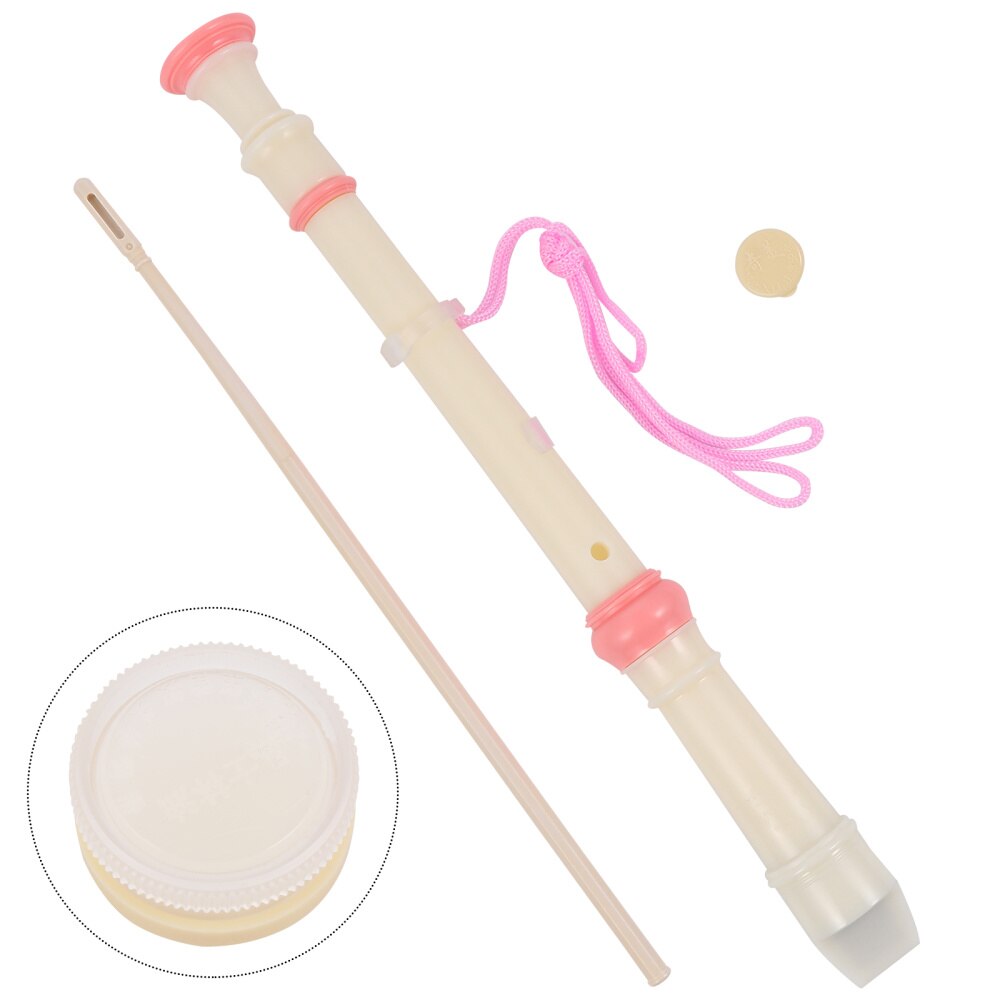 1 Set 8 Hole Recorder Soprano Recorder Treble Flute For Children Beginners