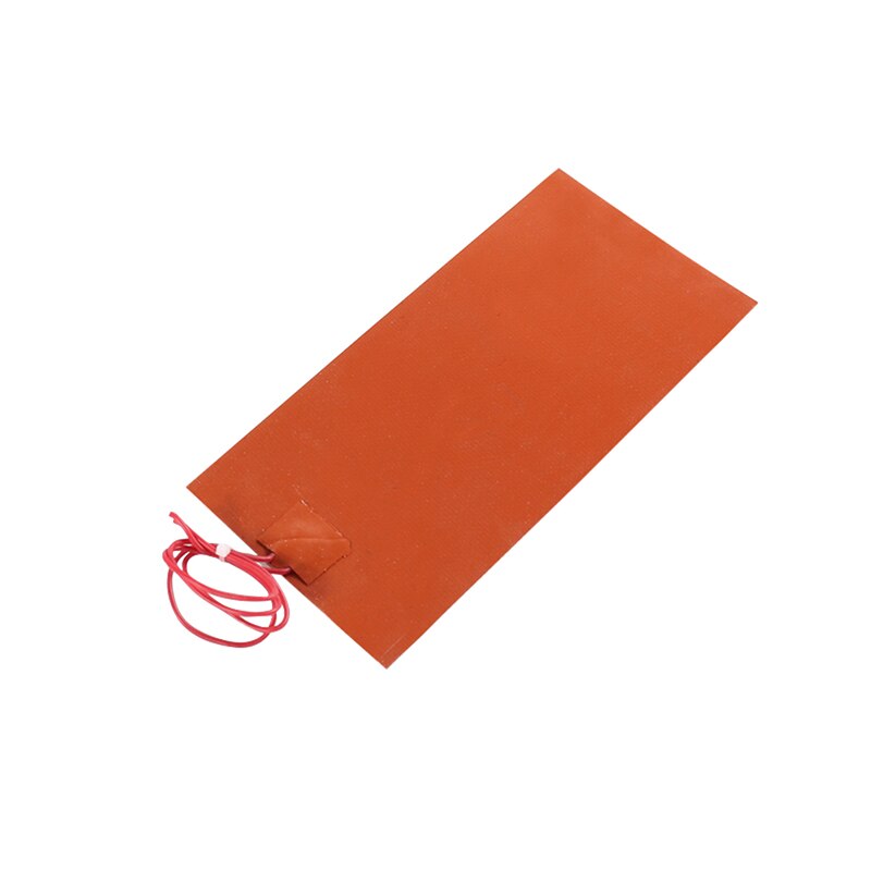 5V/12V/24V/220V 3D Printer Silicone Heating Pad 0.4W Universal Engine Heating Plate Car Oil Pan Heater Mat Electric Heater Pad: 20x10cm / 220V