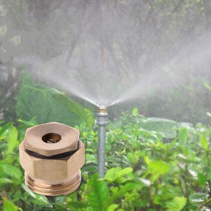 Verstelbare messing 1/2 " centrifugaal sproeikop voor tuinbewatering  g06