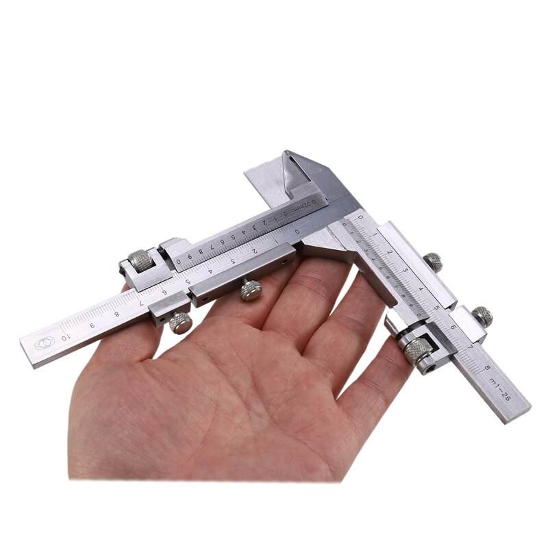 M1-26 Gear Tooth Caliper Toothed Wheel Measure Precision Vernier Caliper Gauge Gear Tooth Measurement