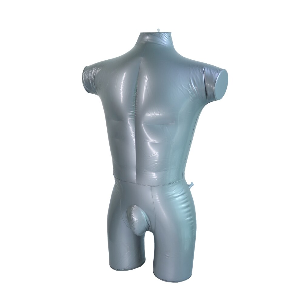 Inflatable Male Torso Model Half Body Mannequin Top Clothing Display Props