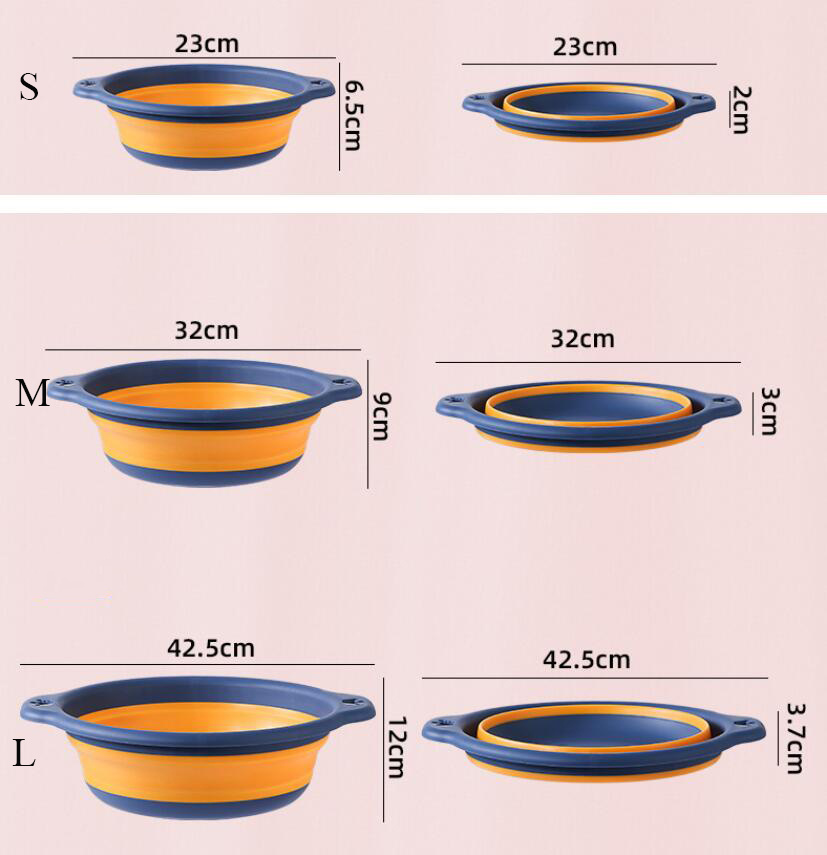 Plastic Folding Washbasins Portable Washbasin Folding Laundry Bathroom Kitchen Folding Beautiful Baby Bath Lavabo Enfant