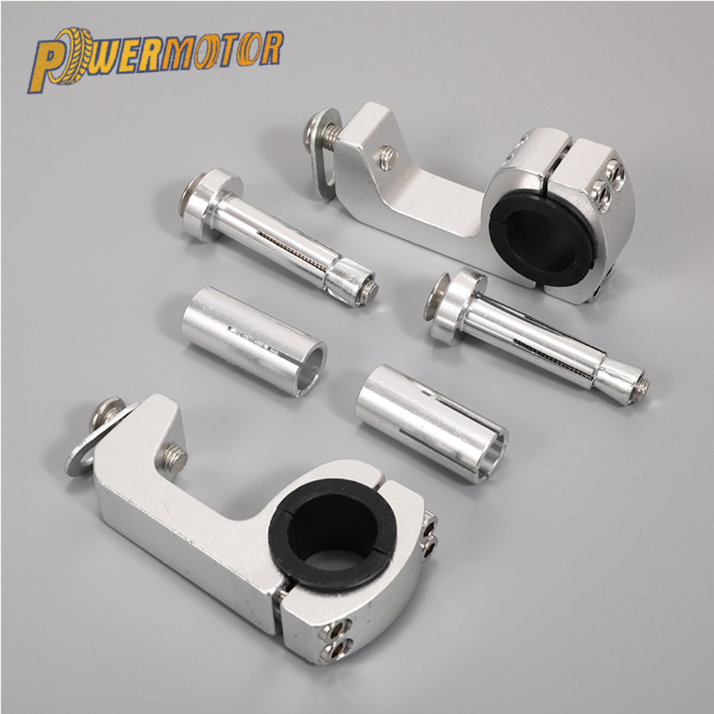 Motorcycle Accessories Aluminum Hand Guard Falling Protection Bracket Mounting Holder 22 28mm Handle Enduro Dirt Bike Motocross