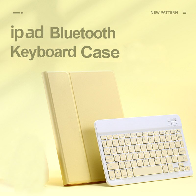 for Apple iPad 10.2 7th Gen 8th Generation Wireless bluetooth keyboard Cases Cover with Pencil Holder