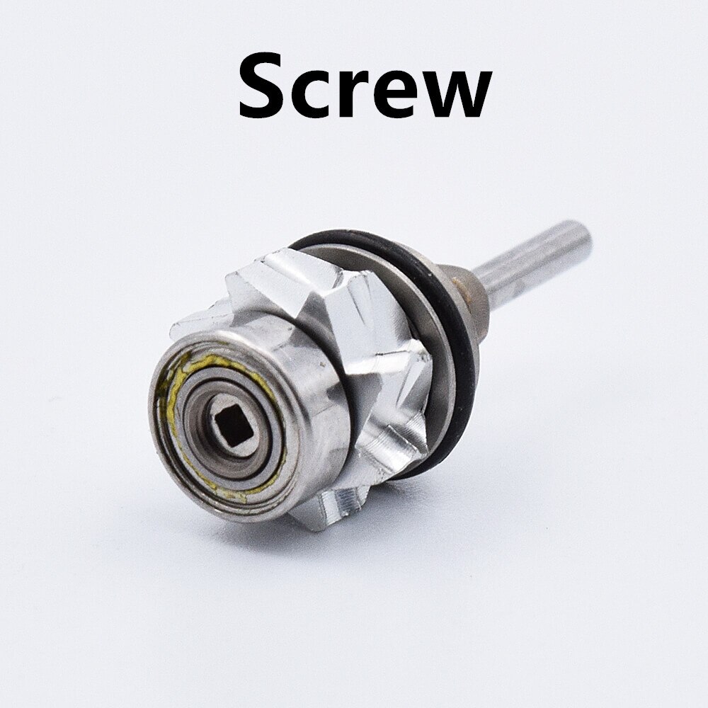 Dental Contra Angle Handpiece Cartridge Turbine Rotor Push Button Standard Head: Standard Screw