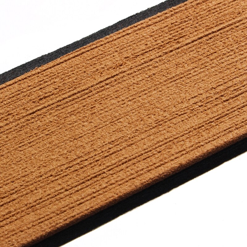 Selvklebende EVA Båt Yacht Gulvbelegg - 58x240cm - Imitasjon Teak - Brun med Svarte Striper