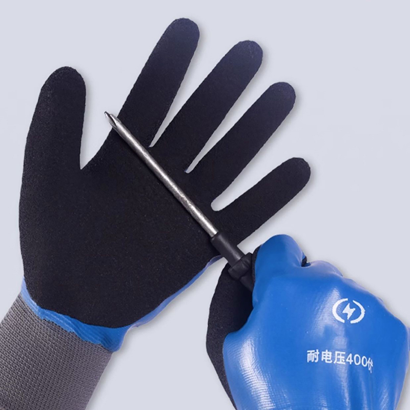 Isolerende Handschoenen Anti-Elektriciteit Beveiliging Handschoenen Rubber Elektricien Werken Antislip Bescherming Geïsoleerde Handschoenen