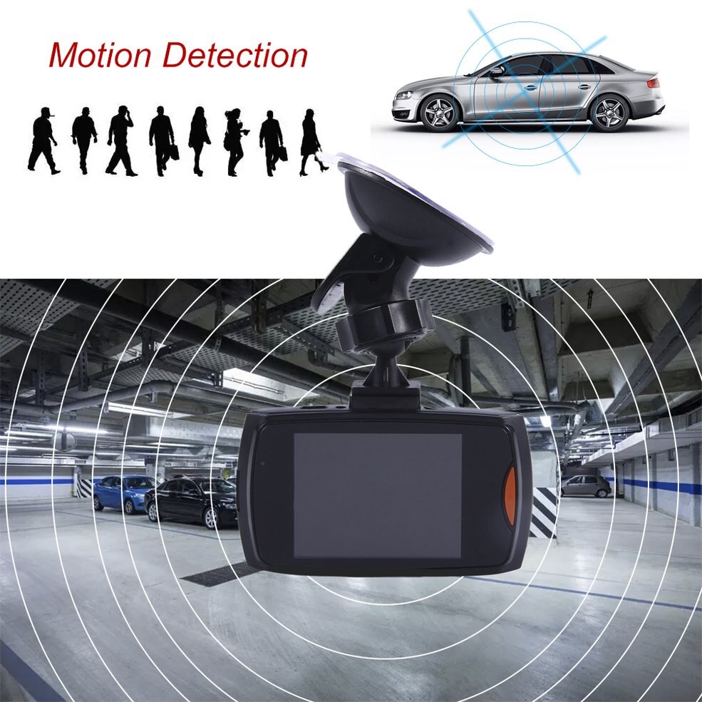 2.4 Inch LCD Screen HD 1080P Car Dash Cam DVR Video Recorder Night Vision Camera Tachograph G-sensor Function