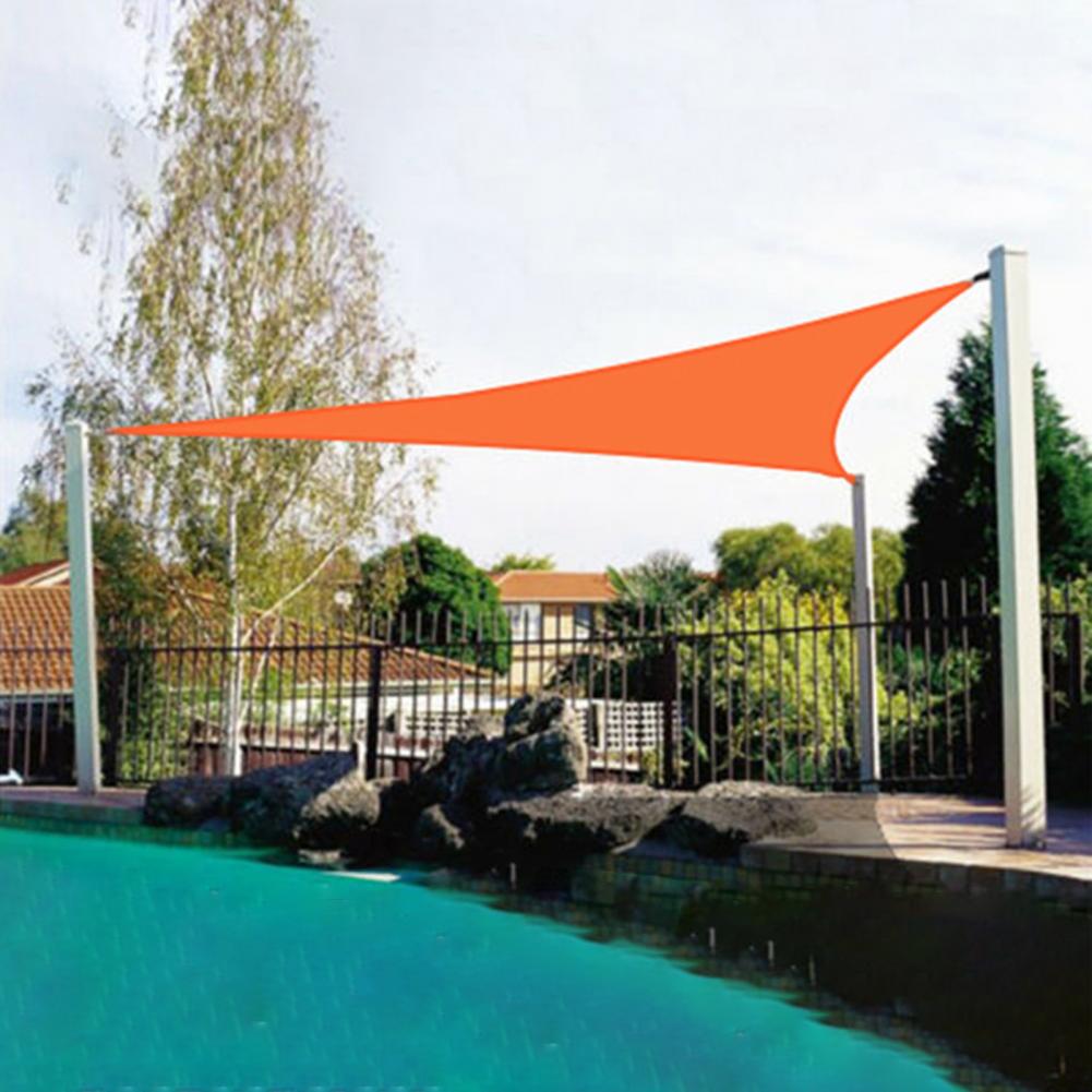 Dreieckiger sonnenschutz, wasserdicht und staubdicht, für garten, terrasse, pool, picknick, camping