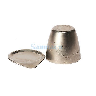 Crisol de níquel de laboratorio de 30ml 50ml con tapa termoestabilidad